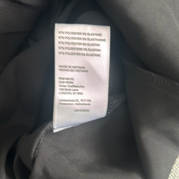 Urban Outfitters Black UO Helena Satin Corset  Slip Mini Dress Size M - Picture 11 of 16